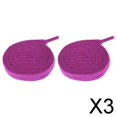 thumbnail image 1 of Colaxi 3-Lot de 6 1 Paire de Lacets pour Patins à Roulettes en Ligne 3 Pcs, 1 of 8