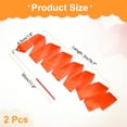 thumbnail image 2 of Uxcell 2 Pcs Dance Ribbons, 78.7" Rhythmic Gymnastics Ribbon Streamers Dancer Wand Twirling Dancing Ribbons for Artistic Dancing Gymnastics Training, Orange, 2 of 7