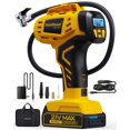 thumbnail image 1 of Inflador de neumáticos, compresor de aire portátil KeenPower, 160 psi, 21 V, 1 of 8