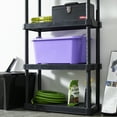 thumbnail image 6 of Life Story 55 Qt Stackable Storage Bin, Light Duty Lidded Container, Purple, 12 Pack, 6 of 11