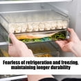 thumbnail image 6 of Clear Refrigerator Organizer Bins for Fridge Freezer Pantry Cabinet Storage 12x8x5 Inch Plastic Food Containers with Lids Stackable, 6 of 11