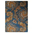 thumbnail image 3 of Rugsotic Carpets Hand Tufted Wool Eco-Friendly Area Rugs - 9'x12', Rectangle, Blue, Modern Contemporary Design, High Pile Handmade Anti Skid Rugs for Living Room, Bed Room (K00151), 3 of 9
