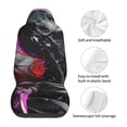 thumbnail image 5 of Yiaed Artistic Skull Print Car Seat Covers,Universal Auto Seats Protector Fits for Car,SUV Sedan,Truck,Automotive Seat Covers & Accessories(Two packs), 5 of 7