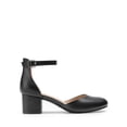 thumbnail image 2 of Zapatos de Tacón Bajo con Tacón Ancho para Mujer DREAM PAIRS Negro DWUMPU2546, 2 of 7