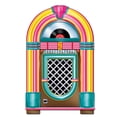 thumbnail image 2 of Beistle Pack of 12 Vintage Style 50's Themed Rock & Roll Jukebox Party Decorations 36", 2 of 2