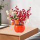 thumbnail image 1 of Cubo de bendición de flores falsas Macarena ramo artificial decoración Año Nuevo chino, 1 of 8