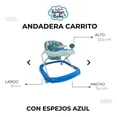 thumbnail image 5 of Andadera Para Bebé Babytek Volante Azul, 5 of 5