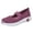 Purple, variant on NOKIO Breathable Women'S Athletic Shoes Breathable Women'S Mesh Flats Fashion Spring And Summer Women Casual Shoes Flat Bottom Slip On Soft Bottom Non Slip Mesh Elastic Belt For Comfort