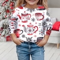 thumbnail image 2 of Gubotare Girl Sweatshirt Toddler Baby Girl Boy Sweatshirt Sweatshirt Top Shirt Clothes Size 7-8 Years(White, 7-8 Years), 2 of 4