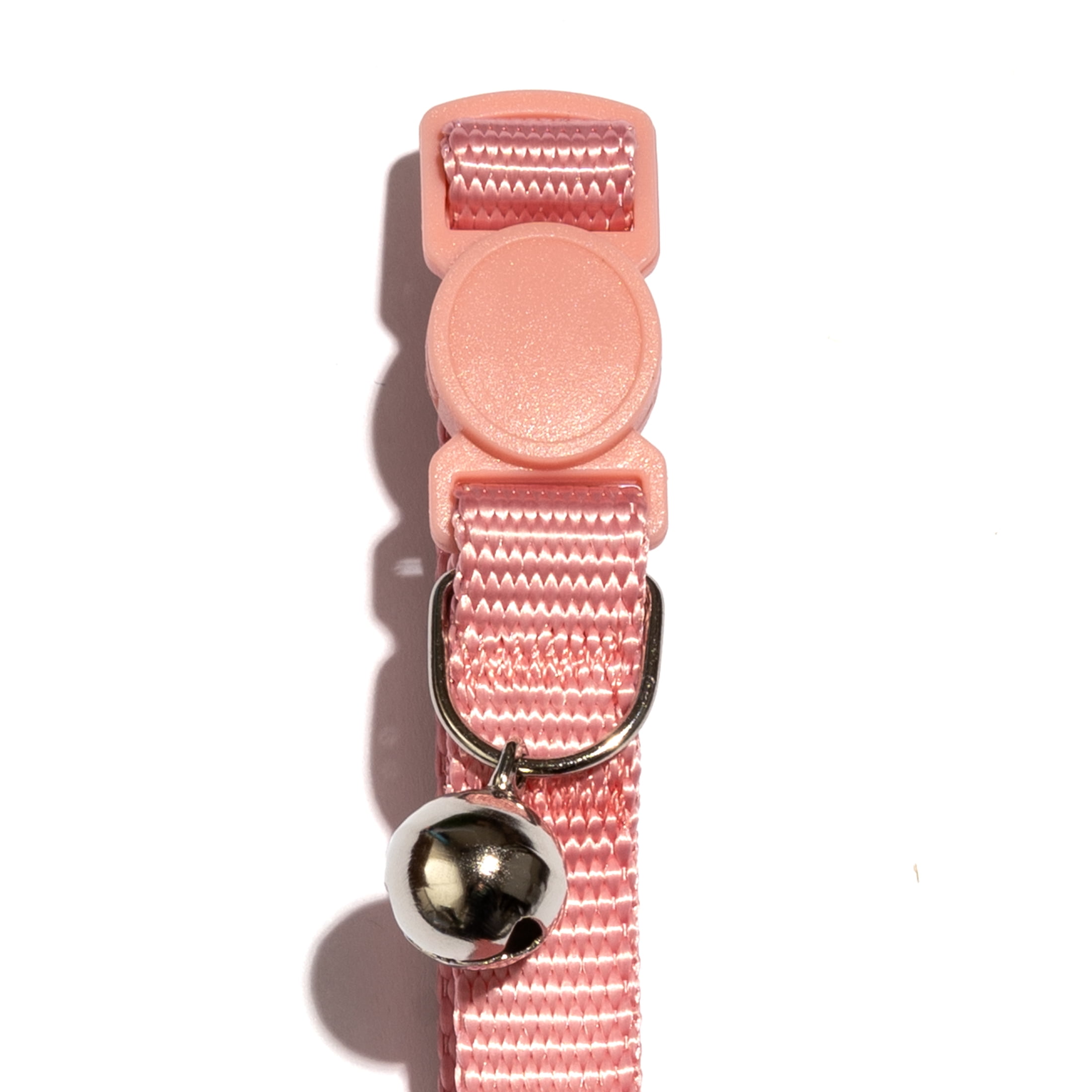 Vibrant Life Polyester Solid Breakaway Fashion Cat Collar, Blush, One Size Fits Most