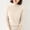 Beige, variant on Vivianyn HD Women's Solid Mock Neck Sweater, Long Sleeve Casual Knit Pullover,Beige,Size S-XXXL