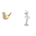 thumbnail image 1 of Figura de pájaros,Figura de pájaro dorado,decoración del hogar,estatua de animal,Figura de escritorio,Estatua de bailarina de ballet,adorno de escritorio,decoración del hogar,Estatua de, 1 of 8