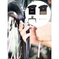 thumbnail image 6 of Erty Road Bike Disc Brake Pads Semi-Metal Resin Mountain Bike Disc Brake Pads Bike Brake Tools with Cooling Fin for High Braking Power and Quiet Stops Fast Heat Dissipation superb, 6 of 9