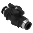thumbnail image 2 of Plastic Air Line, Quick Push Fittings Connector 1/2in Air Pipe Joint 1/2in Air Pipe Connector  For Connector For Connecting, 2 of 8
