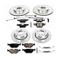 thumbnail image 3 of PowerStop Front and Rear Z23 Evolution Sport Carbon-Fiber Ceramic Brake Pad and Drilled & Slotted Rotor Kit Fits: BMW Select Models K935, 3 of 10
