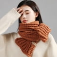 thumbnail image 4 of CSChome Hat Scarf Set Winter Hat Scarf Set - Unisex Solid Color Thickened Warm Comfortable Long Scarf Beanie, 4 of 7