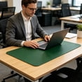 thumbnail image 4 of Large Solid Color Pad Desk Mat Extended Stain Easy Clean Computer Desktop Pad, 4 of 4