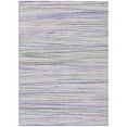 thumbnail image 2 of Addison Rugs Chantille Indoor/Outdoor Transitional Stripes Lavender Washable Rectangle Rug, 10' x 14', 2 of 6