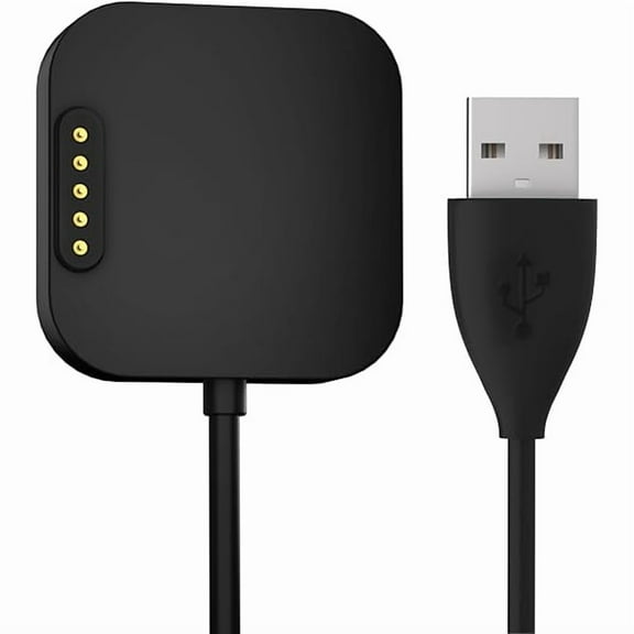 ZLCCompatible with SyncUP Kids Watch 2 Charger, Magnetic Charger with 3.18 FT USB Cable, Smartwatch Accessories, Black (Not for SyncUP Watch 1)