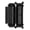 Black, variant on Riousery Extension Cord Safety Cover Waterproof Outdoor Cable Box Sealed Electrical Connection Protects Plugs Black 7.09 in / 18 cm