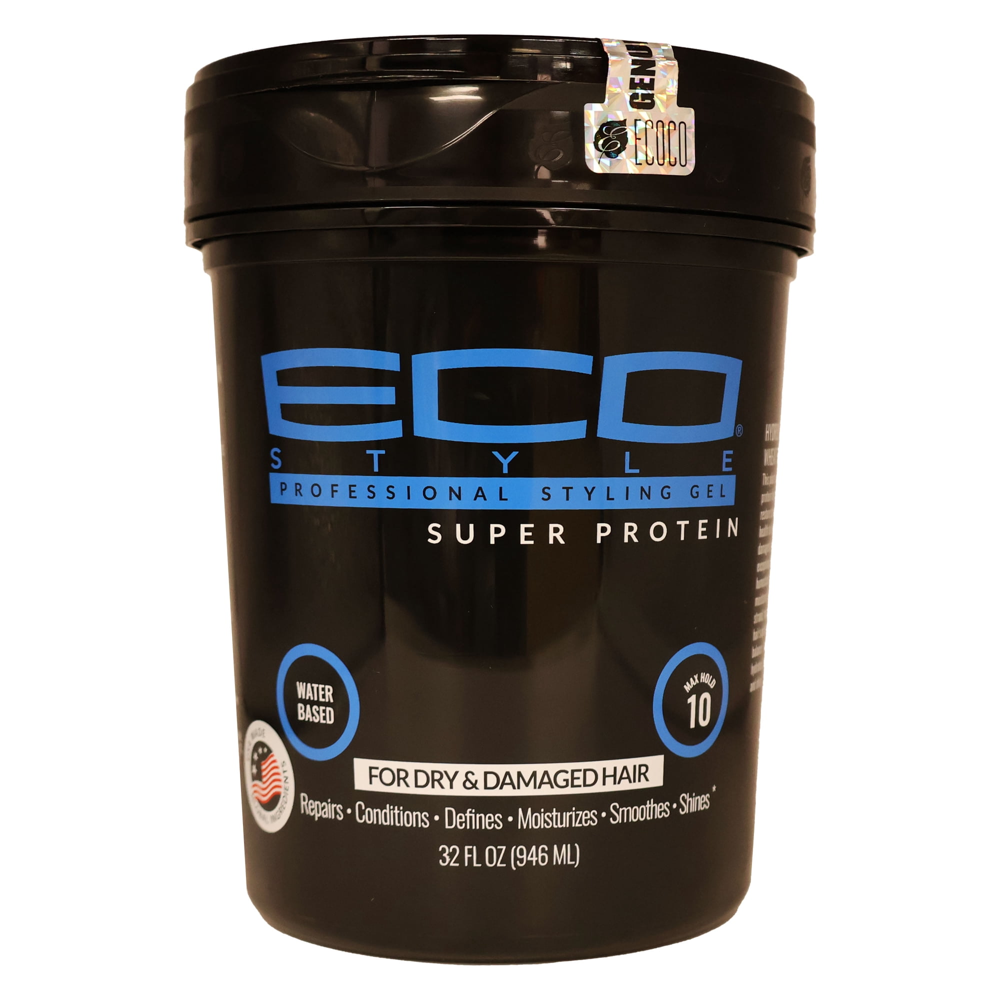 Eco Styling Gel Super Protein 32 Oz. Pack of 3