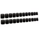 thumbnail image 5 of 24 Piezas de Uñas Cortas Falsas Mate, Uñas de Color Negro, Cubierta , Uñas Falsas, Consejos Artísticos, Conjunto para Bodas, Fiestas, N 02 Colco Puntas de arte de uñas falsas, 5 of 7