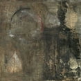 thumbnail image 2 of Ray, Elena 15x15 Black Ornate Wood Framed with Double Matting Museum Art Print Titled - Neutral Leaves II, 2 of 4