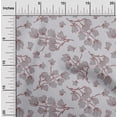 thumbnail image 2 of oneOone Cotton Poplin Light Purple Fabric Floral Quilting Supplies Print Sewing Fabric By The Yard 42 Inch Wide, 2 of 4