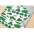 thumbnail image 6 of Excavators Green Vehicle Construction Tractor Blanket Gifts for Tractor Lover 40 ch for Kid,Green Tractor Fannel Throw Blanket Super Soft Throws Blanket for Bed Couch Sofa Excavators, 6 of 7