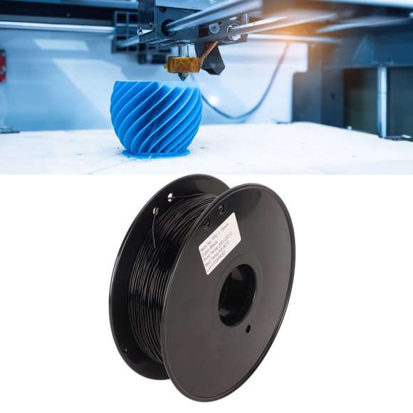 TPU Filament 1.75mm Flexible TPU Roll, 3D TPU Filament 1.75mm Black, TPU Flexible Filament 95A, Soft TPU 3D Printing Filament 0.8KG Spool, Dimensional Accuracy 0.03mm