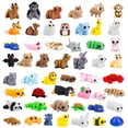 thumbnail image 1 of Mini juguetes de animales impresos en 3D Zaviroxel, 48 piezas articuladas, 1 of 6