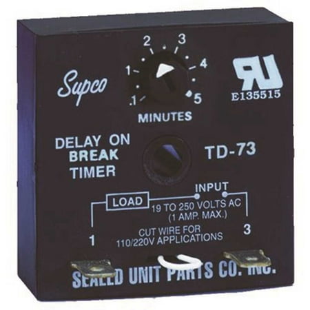 Time Delay Break  Supco Compressor Protector TD73 price history on PriceWatchPro
