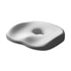 thumbnail image 2 of Cojín para hemorroides, alivio de presión, cojín de asiento transpirable, soporte fácil de limpiar. gris claro, 2 of 9
