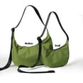thumbnail image 5 of Nylon Crescent Bag - Casual Shoulder Crossbody with Adjustable Strap & Dual Interior Pockets, 5 of 7