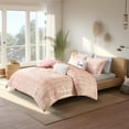 thumbnail image 5 of Gracie Mills Isabelle Comforter Set Aqua Metallic Geometric Twin/Full GRACE-9111, 5 of 5