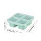 thumbnail image 3 of Recipiente reutilizable para preparar comidas con 4 compartimentos para niños y adultos | Material ecológico con pajita sin BPA | Lonchera con compartimentos a prueba de fugas | Apto para, 3 of 8