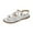 White, variant on OAVQHLG3B Sandals for Women Summer Ladies Shoes Casual Women's Shoes Roman Flat Open Toe Sandals