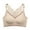 Beige, variant on Women's Ice Silk Comfort Wireless Bra Support Large Bust Back Smoothing Wireless Bras for Women, Purple, Size XXXXXL