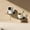 Black:3pcs, variant on 3pcs Mini Floating Wall Shelf Adhesive/Screw Mounting Small Acrylic Wall Display Shelf Space Saving for Small Figurine Photo Frame Clock Plant Black