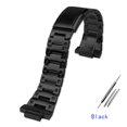 thumbnail image 3 of Correa de reloj de acero inoxidable de 16 mm, pulsera plateada para accesorios de reloj G-Shock GM110 GM-110B GM-110G, 3 of 5
