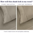thumbnail image 3 of King Size Fitted Sheet Cotton Thread Count Sateen Deep Pockets Durable Fitted Sheet Only (King ), 3 of 9