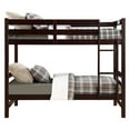 thumbnail image 2 of ACME Cargo Container Style Metal Twin over Twin Bunk Bed in Aqua Blue, 2 of 9