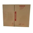 thumbnail image 4 of 20 - Pack Medium Cardboard Moving Boxes 18x14x12 32 ECT With Handles, 4 of 5