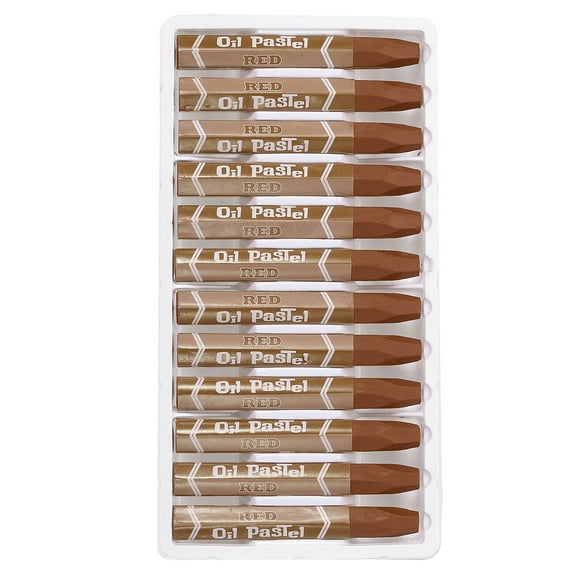 Uxcell Dark Brown Oil Pastels, 36Pcs Soft Oil Crayons Vibrant and Creamy Pastels Stick Art Supplies for Art Painting Drawing Blending Graffiti for Artists Beginners