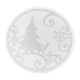thumbnail image 4 of Posavasos Navideños De 4 Piezas, Modelo De Mantel Individual Para Mesa De Comedor, Sala De Estar, Oficina, Estilo A, 4 of 10