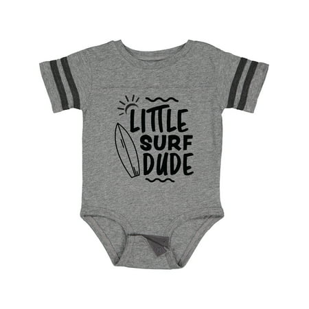 

Inktastic Little Surf Dude with Surfboard Gift Baby Boy Bodysuit
