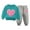 Mint Green, variant on ZACPNCV Toddler Boys Girls Sweatsuit Heart Print Solid Color Long Sleeve Sweatshirt and Sweatpants Spring Outfit Valentine's Day Gift Blue 10-11 Years