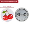 thumbnail image 3 of Button Maker Supplies Onemorello 200 juegos de 25 mm con parte metálica, 3 of 5