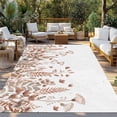 thumbnail image 2 of Spring Floral Outdoor Rug for Patio/Deck/Porch, Non-Slip Large Area Rug 5 x 7 Ft, Watercolor Elegant Pastoral Flowers Indoor Outdoor Rugs Washable Area Rugs, Reversible Camping Rug Carpet Runner, 2 of 8