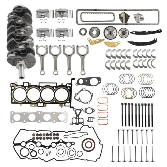 G4KH 2.0L Engine Rebuild Piston Gasket Kit w/ Crankshaft ConRods For Hyundai KIA